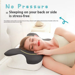 Memory Foam Ergonomic Neck Pillow