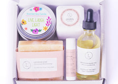 Unwind Lavender Gift set - Live, Laugh, Light - UGP
