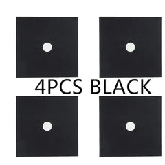 4PC Gas Stove Protector Cover Liner Kitchen Accessories