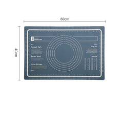 Thick Non-Slip Rolling Pin and Large Non-Stick Mat