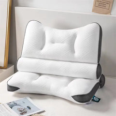 Washable Neck Support Pillow for Sleep and Traction