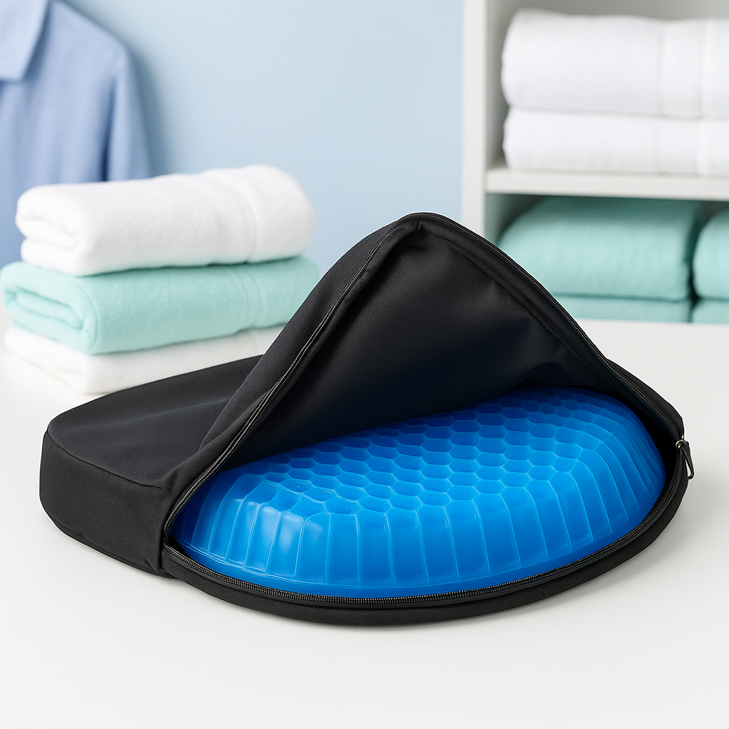 Ergonomic Silicone Gel Seat Cushion – Comfort Support Pad