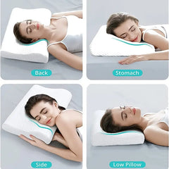 Advanced Contour Memory Foam Sleep Pillow