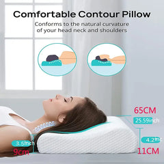 Advanced Contour Memory Foam Sleep Pillow